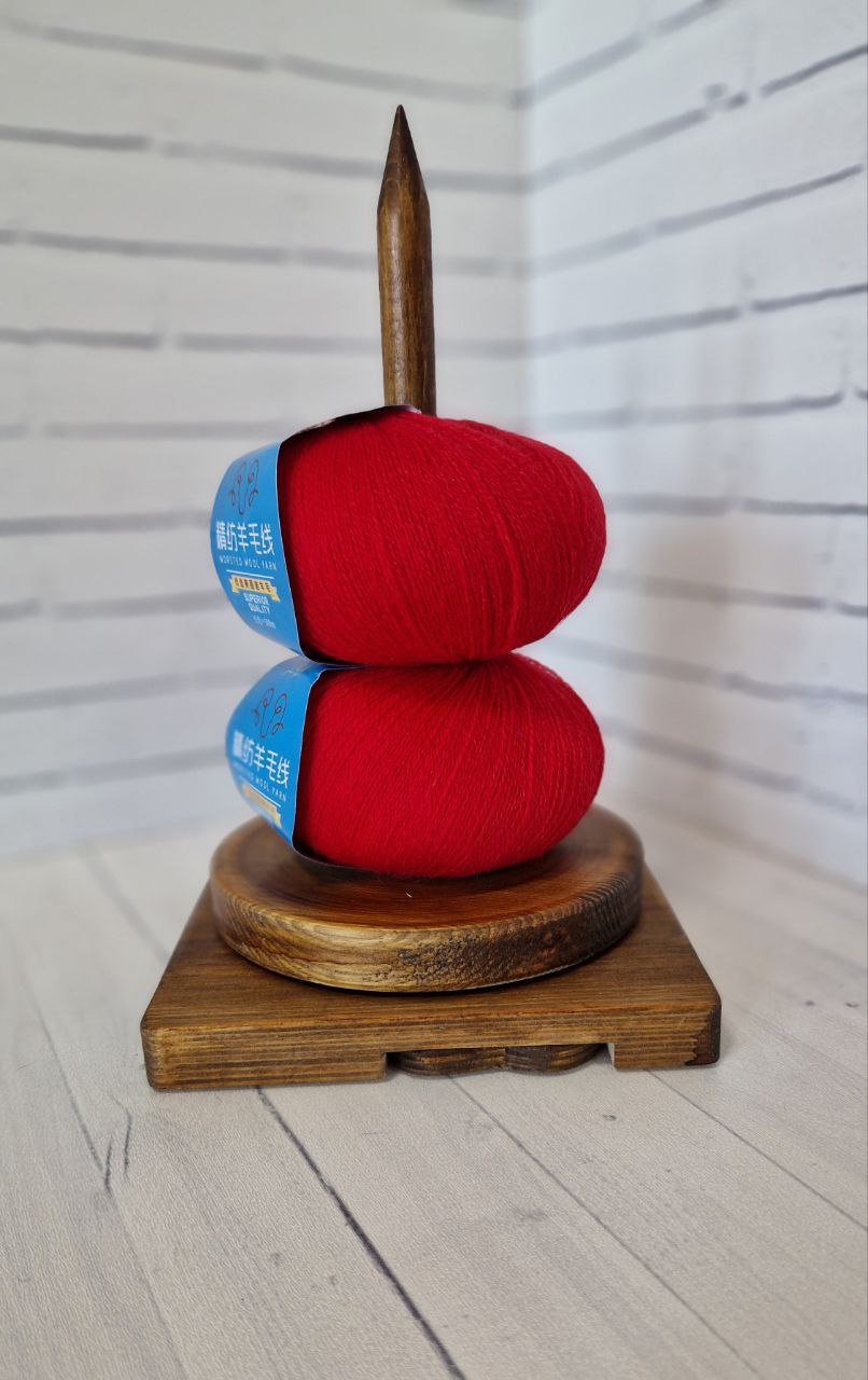картинка Меринос Worsted Красный от магазина Одежда+