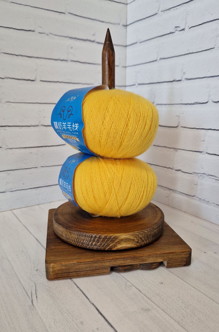 картинка Меринос Worsted  Желтый от магазина Одежда+